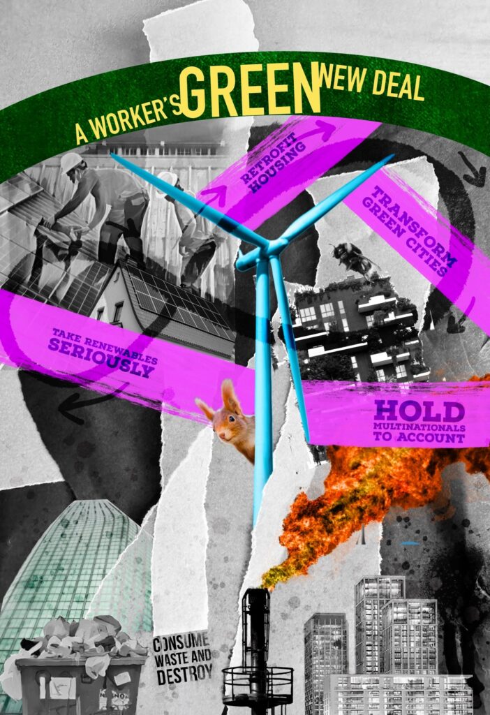 A visual representation of the issues involved in a Green New Deal