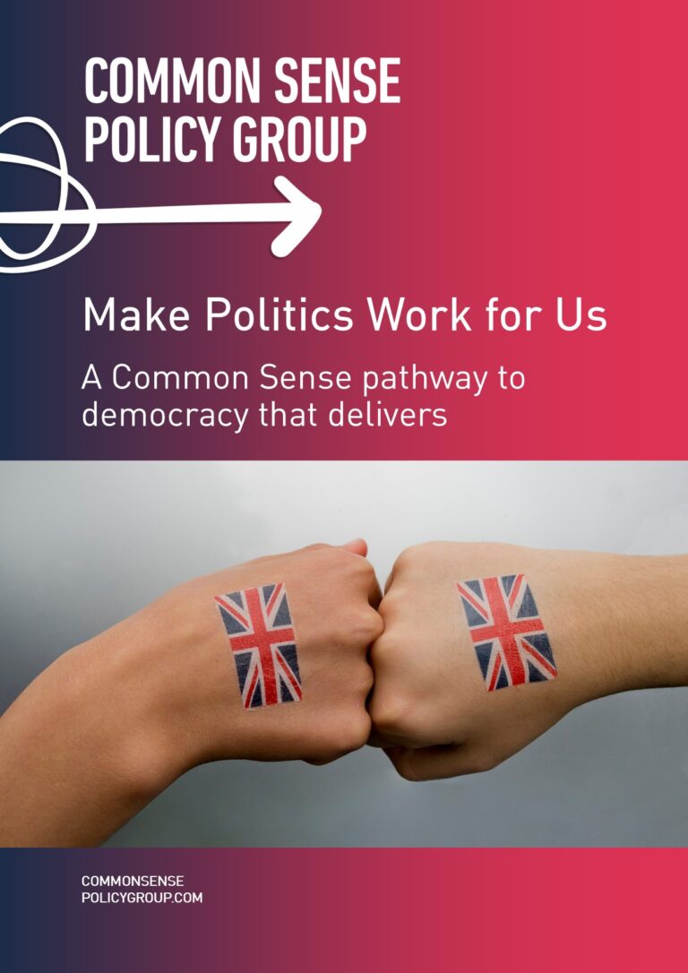 Make Politics Work for Us: A Common Sense pathway to democracy that delivers front cover